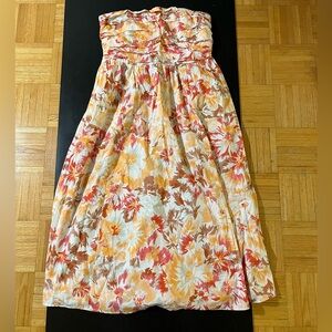 Abercrombie Poplin Midi Dress